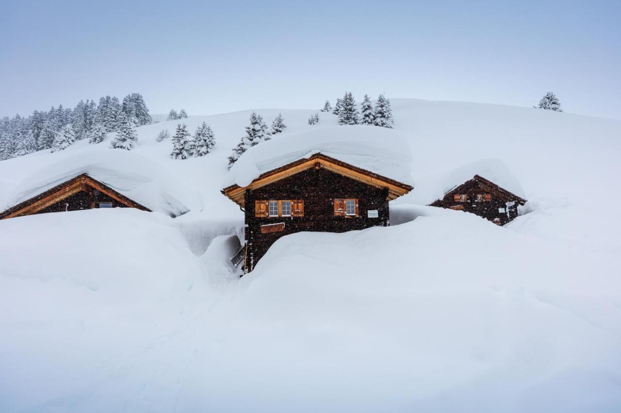 Villa Alphütte Bielerchäller Fiesch Exterior foto