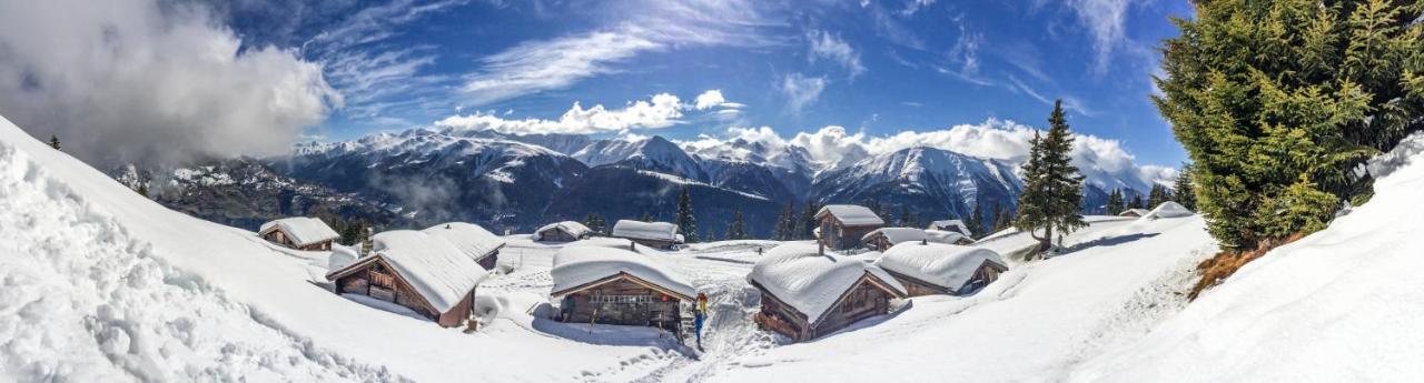 Villa Alphütte Bielerchäller Fiesch Exterior foto
