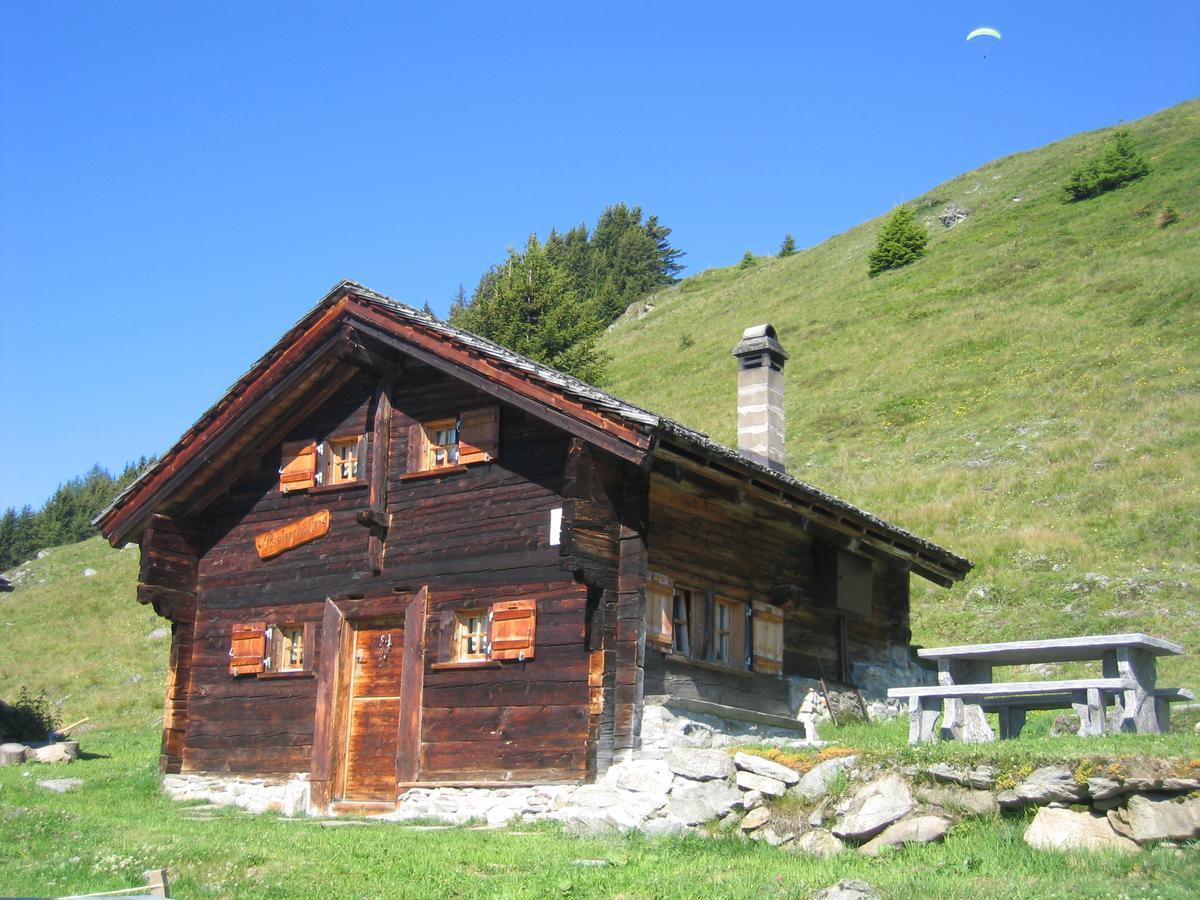 Villa Alphütte Bielerchäller Fiesch Exterior foto