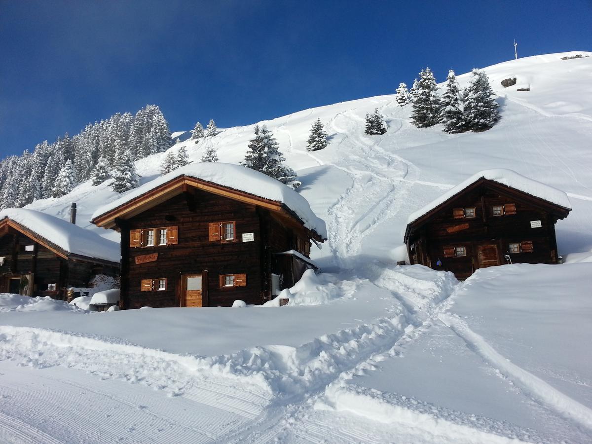 Villa Alphütte Bielerchäller Fiesch Exterior foto